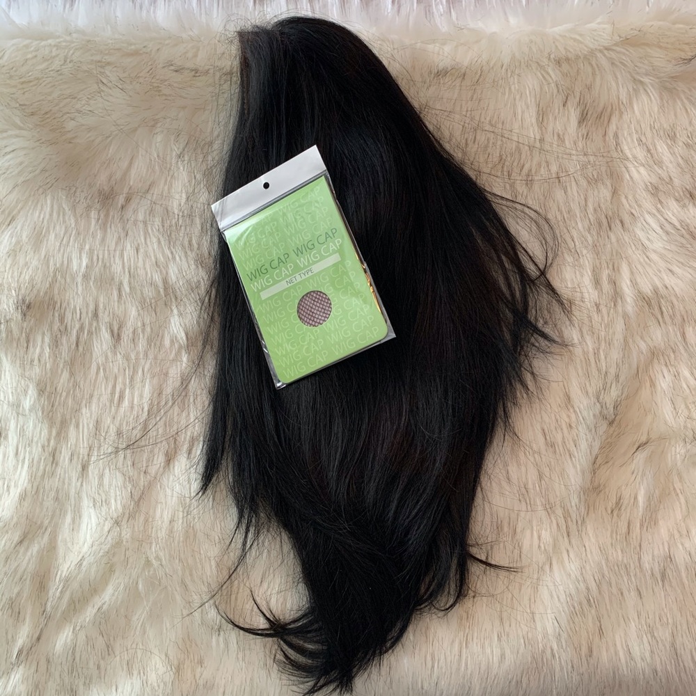 New Born Free wig & cap. NWT